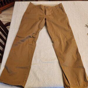 Kuhl Resistor Lite Chino pants size 32x30 dark khaki straight leg hiking pants